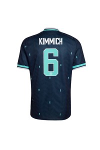Saksa Joshua Kimmich #6 Jalkapallovaatteet Vieraspaita MM-kisat 2026 Lyhythihainen